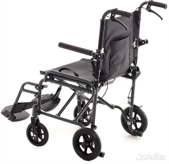 Кресло-каталка складная увеличенного размера MK280