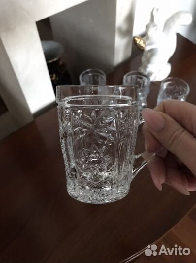 Хрустальные кружки времен СССР