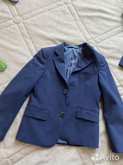 Школьный костюм для мальчика тройка 122