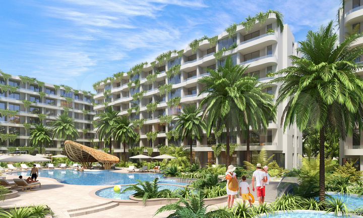 Квартира-студия, 30,3 м² (Таиланд)