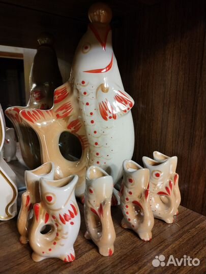 Рыба фарфоровый набор