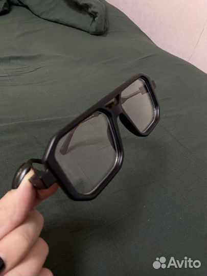 Marc jacobs очки черные леопардовые