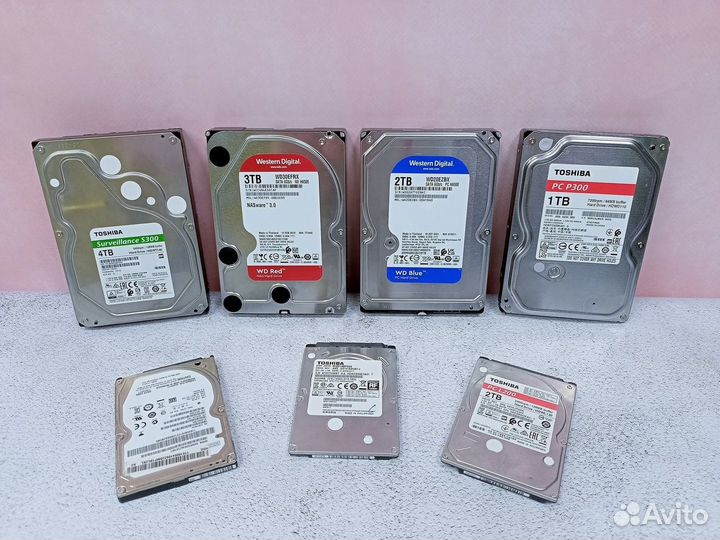 Накопители SSD / HDD новые и бу