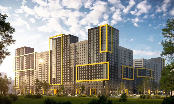 2-к. квартира, 54,1 м², 14/24 эт.