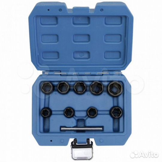 Головки-экстракторы для поврежденных болтов 10пр