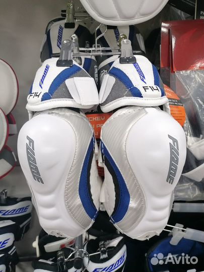 Налокотники хоккейные flame F14 юниорские