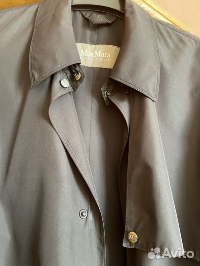 Плащ женский новый черный ориг Max Mara 46р