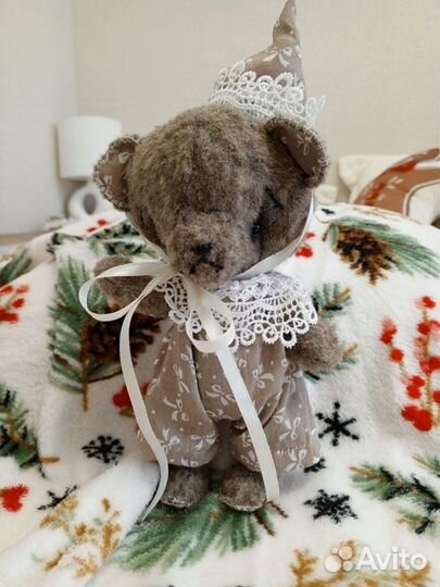 Мишка Берри игрушка ручной работы