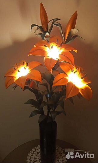 Светильники лилии из изолона 83 см