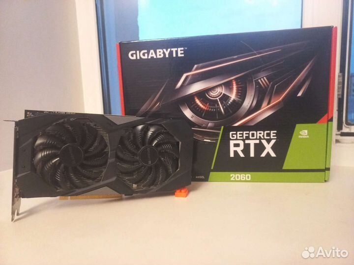 Видеокарта Gigabyte Geforce RTX 2060 6GB gddr6