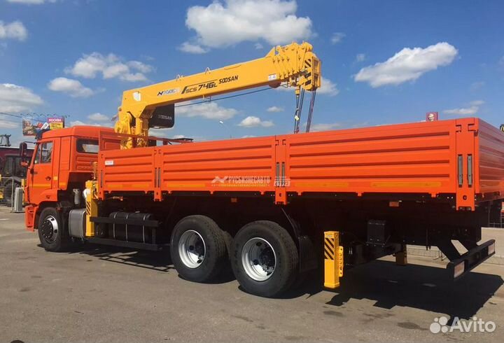 КамАЗ 65115-23094-50 с КМУ, 2023