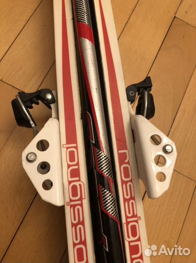 Лыжи rossignol классика, 190 см, ботинки лыжные