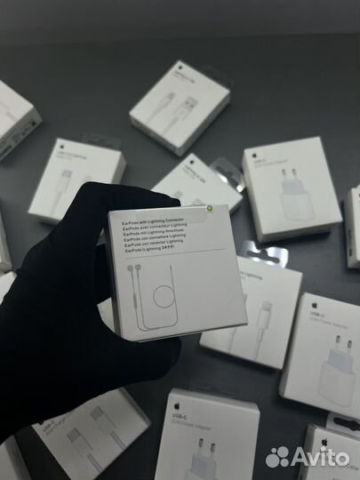 Наушники apple earpods lightning