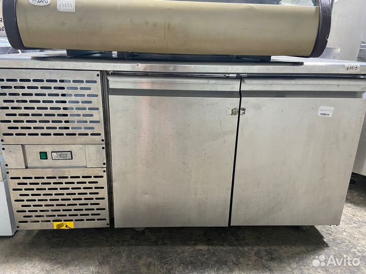 Стол холодильный cryspi шс-0.2 (1400х700х870) б/у