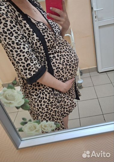 Халат и сорочка для беременных 44 46