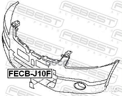 Заглушка буксировочного крюка переднего бампера