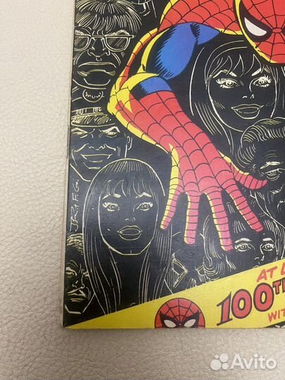 Комикс оригинал Amazing Spider-man #100 1971 год