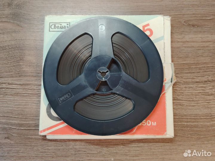 Магнитная лента Свема Б-3715 с записью