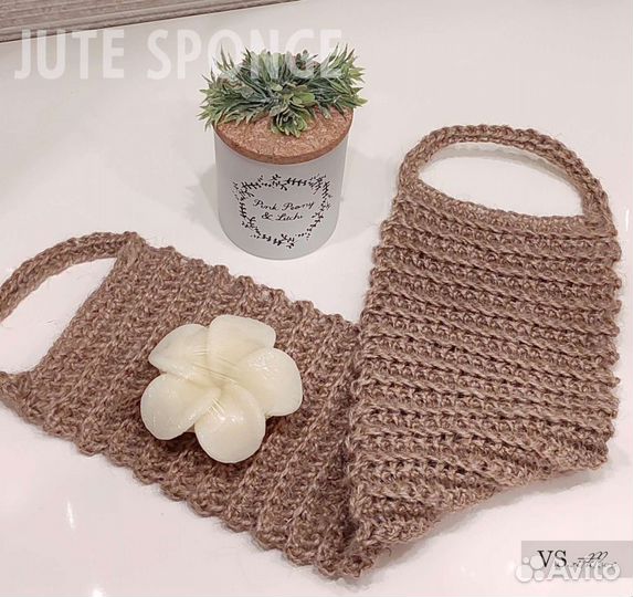 Мочалка из джута