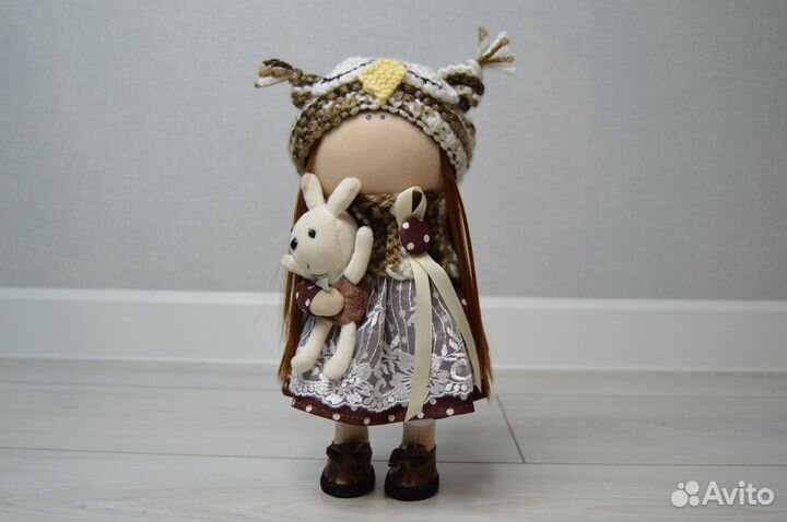 Интерьерная кукла тильда 