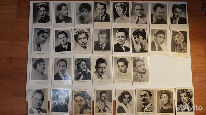 Карточки актеров