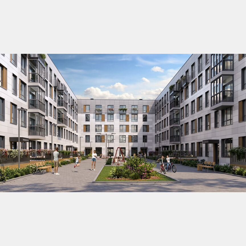 3-к. квартира, 65,1 м², 3/5 эт.