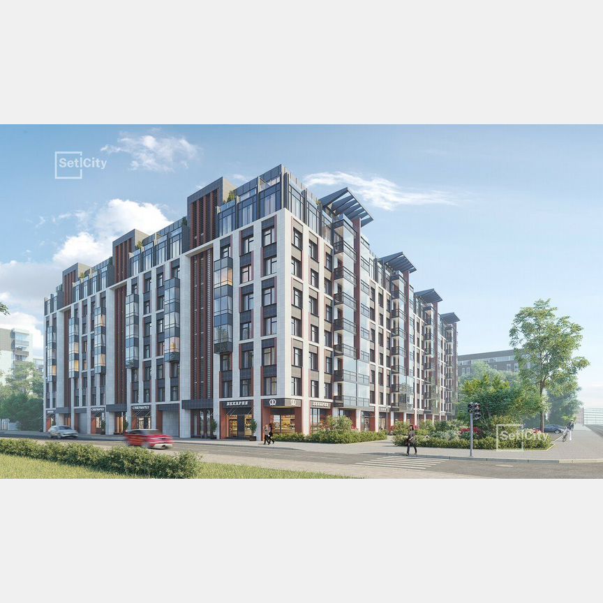 3-к. квартира, 106,3 м², 2/9 эт.