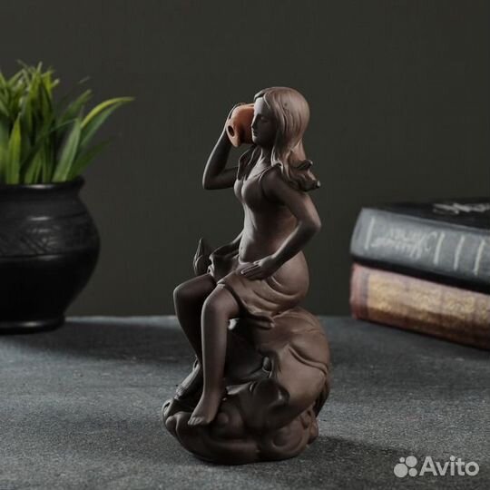 Подставка для благовоний 'Девушка' 16х10х7см, с ар