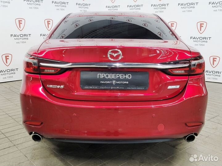 Mazda 6 2.5 AT, 2019, 91 658 км