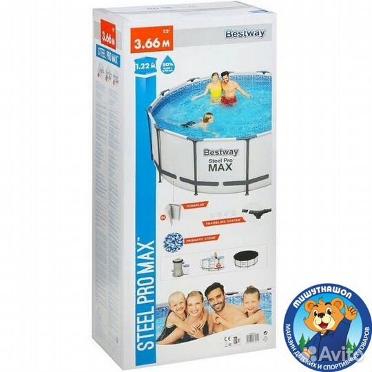 Каркасный бассейн Bestway 15428 366x133