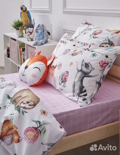 Детское постельное белье 1,5 поплин