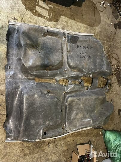 Ковер пола Peugeot 206 1998-2012 Пежо