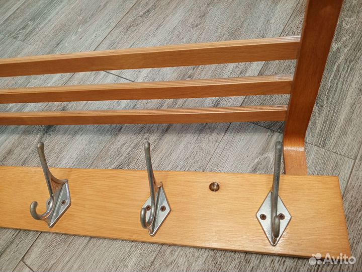 Вешалка настенная деревянная СССР