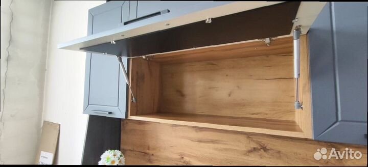 Кухонный гарнитур серый модульный новый