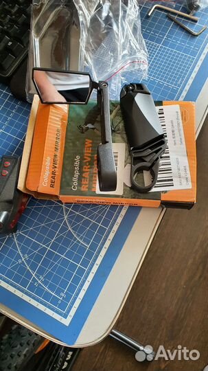 Рога с зерколом для велосипеда