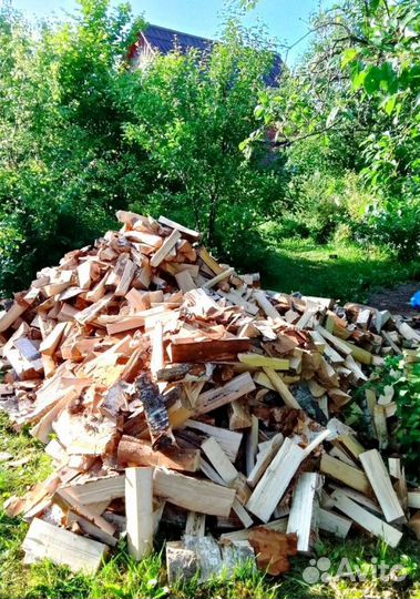 Дрова колотые Ольха