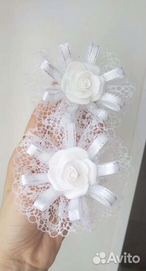 Бантики для девочек ручной работы