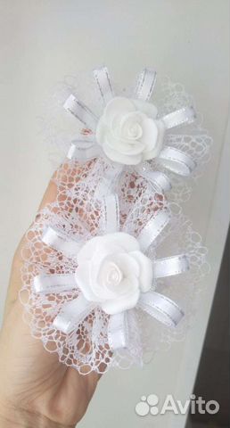 Бантики для девочек ручной работы
