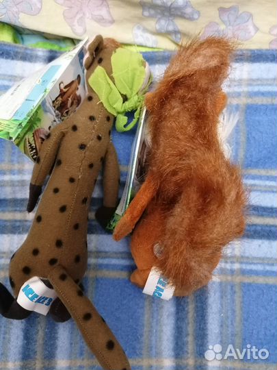 Мягкие игрушки Ледниковый период 3 лицензионные