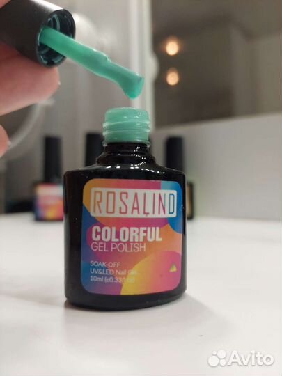 Цветной гель лак