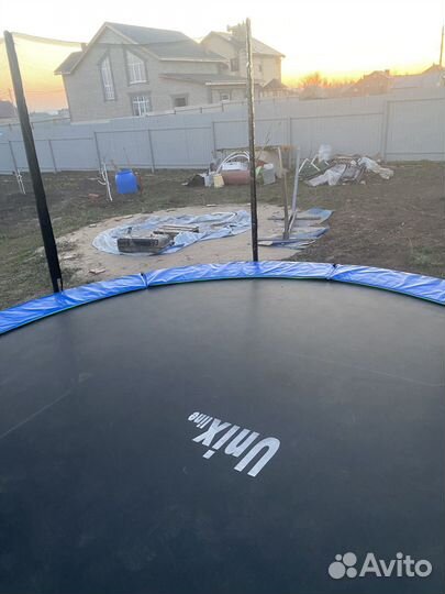 Батут с сеткой