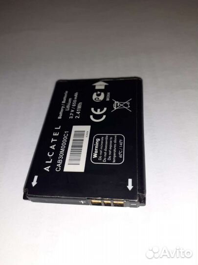 Батарея аккумулятор alcatel алкатель(доставкаобмен