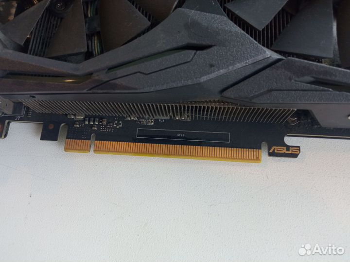 Видеокарта gtx 1060 6gb asus strix