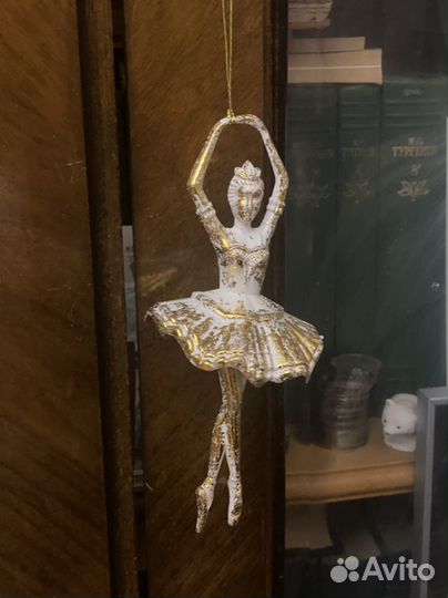 Новогодние елочные игрушки ангелочки 9см