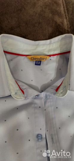 Рубашка для мальчика 158