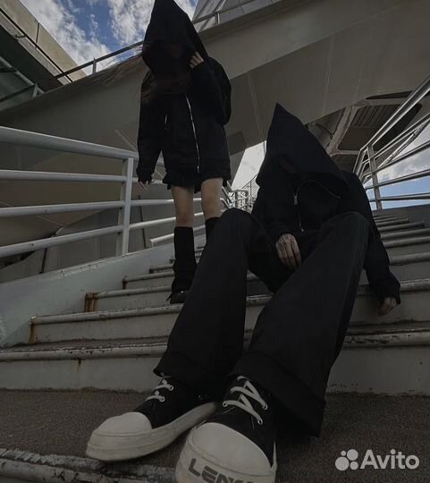 Зип худи Rick Owens type