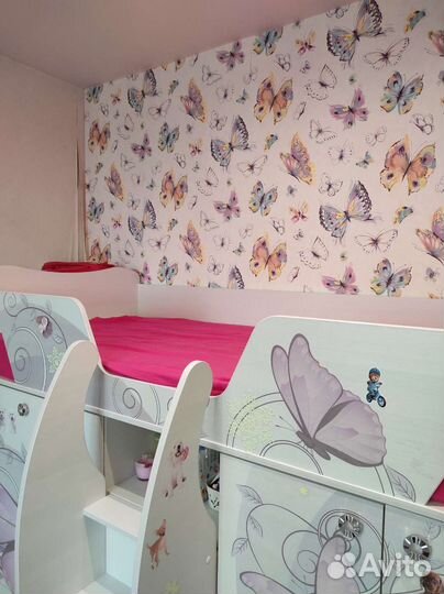 Кровать чердак 