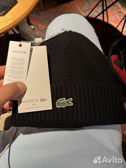 Шапка мужская lacoste