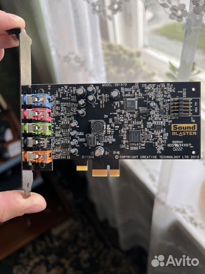 Звуковая карта creative sb audigy fx 5.1 pci-e