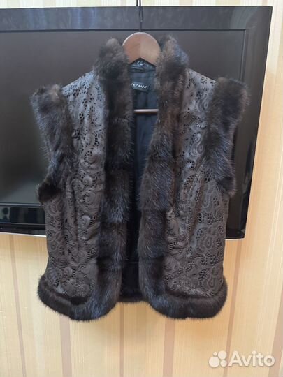 Жилет норковый